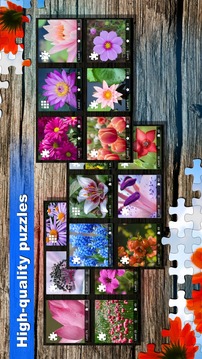 Jigsaw puzzle: Flower game blossom saga for family游戲截圖5