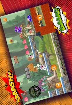 adventure courage angry dog run游戲截圖4