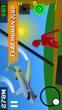 Flat Human FreeFall游戲截圖3
