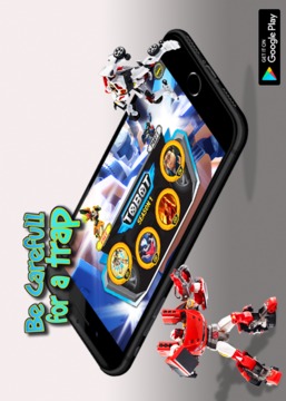 Super Tobot Adventure City Runner游戲截圖2