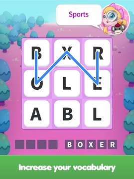 Emma Word Finder - word search game for the family游戲截圖4