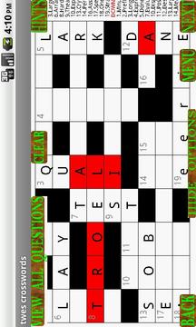 Twes Crosswords Lite游戲截圖1
