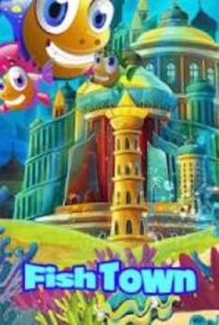Fishdom Town - Ocean Charm Match游戲截圖3