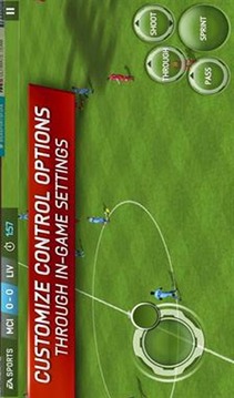 Real Football International League游戲截圖1