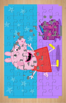 Peppa & Pig PUZZLE游戲截圖1