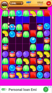Sweet Candy Fun - Match 3游戲截圖5