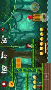 Tarzan in Jungle Adventure Jane Game Free游戲截圖4