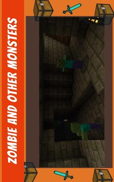 Survival++ Adventure Map for mcpe游戲截圖3