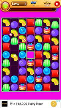 Sweet Candy Fun - Match 3游戲截圖3