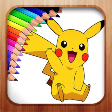 Pokemon coloring book by fans游戲截圖4