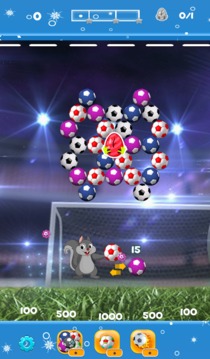 Football Shooter: Bubble Shooter Game游戏截图4
