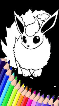 Pokemon coloring book by fans游戲截圖3