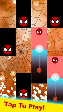 Spider Man Piano Tiles游戏截图3