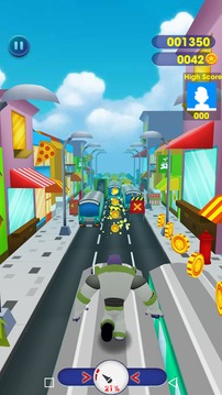Super Buzz lightyear Toy Adventure Subway story游戲截圖3