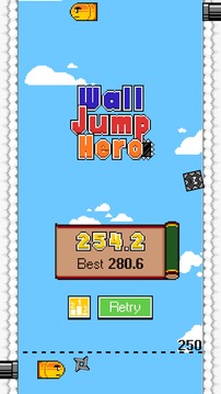 Wall Jump Hero游戲截圖1
