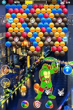 Super Turtles Hero Bubble Shooter游戲截圖3