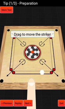 Karambol-Carom Offline 3D游戲截圖2