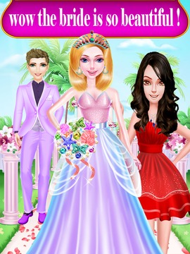 Angel Wedding: Royal Princess Makeup Salon Games游戲截圖4