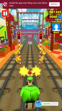 Subway Train : Run City游戲截圖4