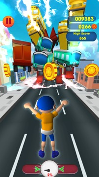 Super jeffy The Puppet Subway Run游戲截圖1
