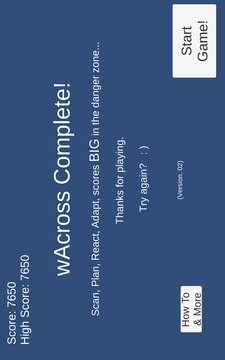wAcross : Quick Thinking Game游戲截圖3