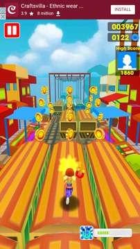 Subway Train : Run City游戲截圖1
