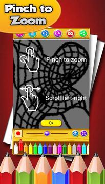 How to color Spider Man for fans游戲截圖1