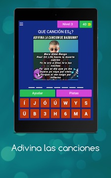 Adivina el TRAP: Juega adivinando las letras.游戲截圖4