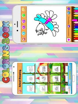 Coloring Animals Book for Kids游戲截圖1