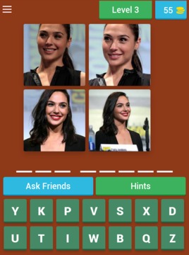 Quiz Hollywood Actress游戲截圖3