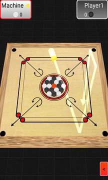 Karambol-Carom Offline 3D游戲截圖1