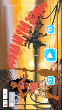 Princess Moana Adventure run world游戲截圖4