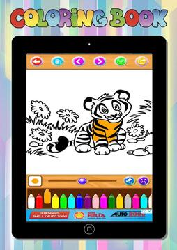 Coloring Animals Book for Kids游戲截圖2