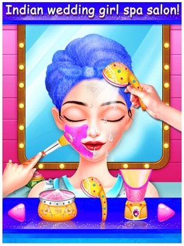 Indian Girl Wedding Fashion Salon游戲截圖2