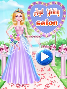 Angel Wedding: Royal Princess Makeup Salon Games游戲截圖5