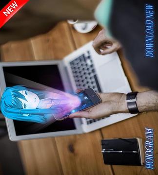 Doki Doki Literature Hologram projector simulator游戲截圖1