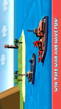 Naval Battleship Pixel Bay Shooting War游戲截圖1