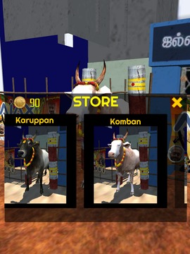 Pongal Jallikattu Run游戲截圖2