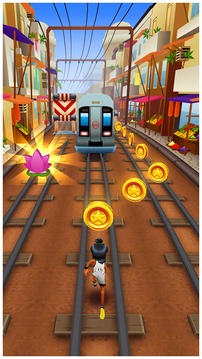 Old Subway Surf: Rush Hours Run 2游戲截圖1