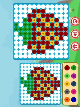 Mosaic Color Dot Puzzle游戏截图1