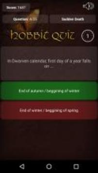 Trivia for Hobbit游戲截圖3