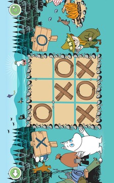 Moomin Tic Tac Toe for Kids游戲截圖2