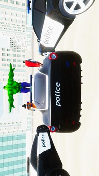SuperHero Cop Car Stunt游戲截圖1