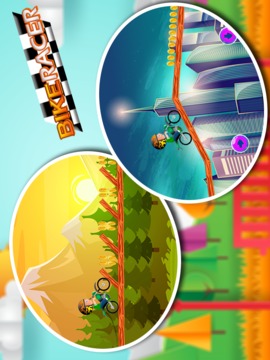 Bike Hill Racing: Motorcycle Racing Game游戲截圖1