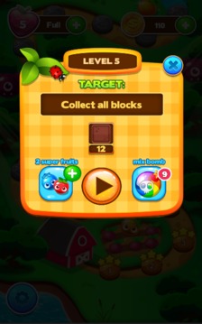 Fruit Match Jumanji Jungle : Match 3 Game游戲截圖2