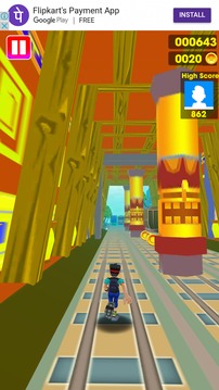 Train Surf : Fast Run 2018游戲截圖3