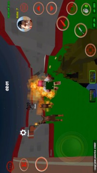 Combat Pixel SWAT & Zombies Offline游戲截圖1
