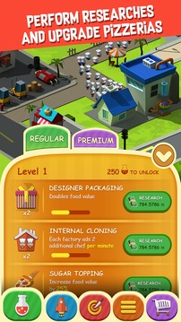 City Pizza - Free Idle Tycoon Tap Tap Game游戲截圖4