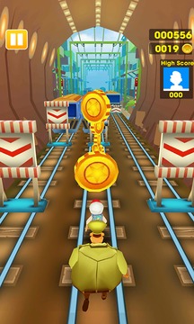 Subway Train Surf Adventure World游戲截圖2