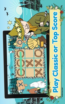 Moomin Tic Tac Toe for Kids游戲截圖3